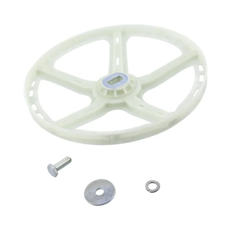Kit de poulie en plastique pour tambour de lave-linge Electrolux - AEG 50298249009 (pièce d'origine) Kit de poulie en plastique pour tambour de lave-linge Electrolux - AEG 50298249009 (pièce d'origine)