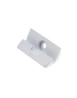 Crochet en plastique blanc pour réfrigérateur Whrilpool 480131100599 (pièce d'origine) Frais de port à partir de 5,90€