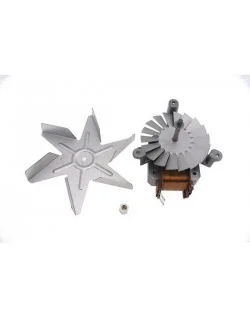 Moteur ventilateur avec hélice four / Cuisinière Ariston - Indesit C00081589 (pièce compatible) 