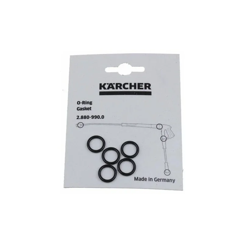 Kit de 5 joints toriques pour nettoyeur vapeur KÄRCHER 28809900 (pièce d'origine) Frais de port à partir de 5,90 € Kit de 5 joints toriques pour nettoyeur vapeur KÄRCHER 28809900 (pièce d'origine) Frais de port à partir de 5,90 €