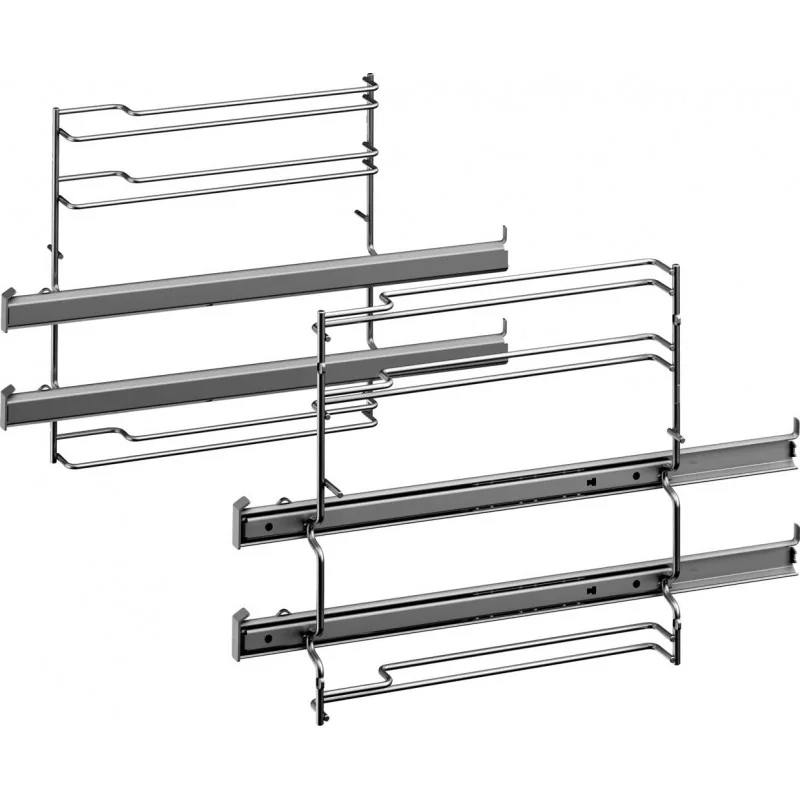Rails télescopiques 2 niveaux pour four Bosch - Siemens 17001568 HEZ538200 (Pièce d'origine) Rails télescopiques 2 niveaux pour four Bosch - Siemens 17001568 HEZ538200 (Pièce d'origine)