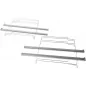 Rails télescopiques 2 niveaux pour four Bosch - Siemens 17001568 HEZ538200 (Pièce d'origine) Rails télescopiques 2 niveaux pour four Bosch - Siemens 17001568 HEZ538200 (Pièce d'origine)