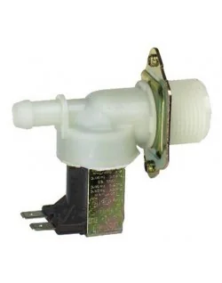 1-way solenoid valve 180° outlet Ø 12MM for BRANDT 51X1780 washing machine (Compatible part) Shipping costs from €5.90