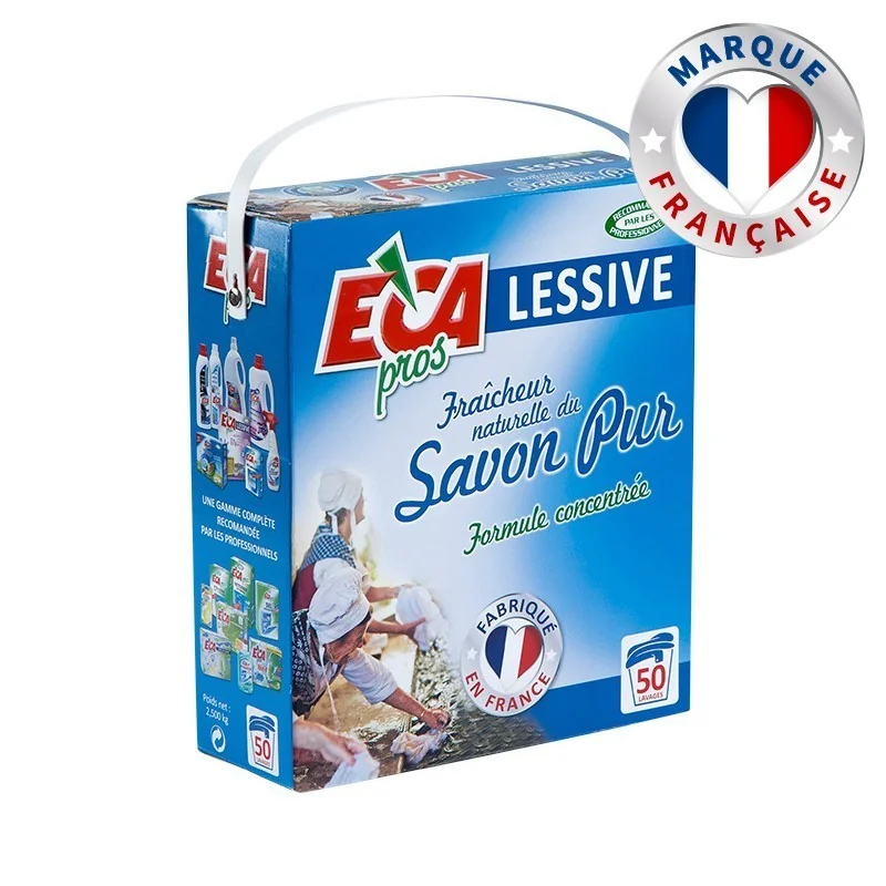 Washing machine powder pure soap 2.5 kg brand ECA 079 (Original product) Shipping costs from €5.90 Washing machine powder pure soap 2.5 kg brand ECA 079 (Original product) Shipping costs from €5.90