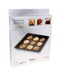 Plaque à pâtisseries jetchef pour four micro-ondes Whirlpool 484000008833 (Pièce d'origine) 
