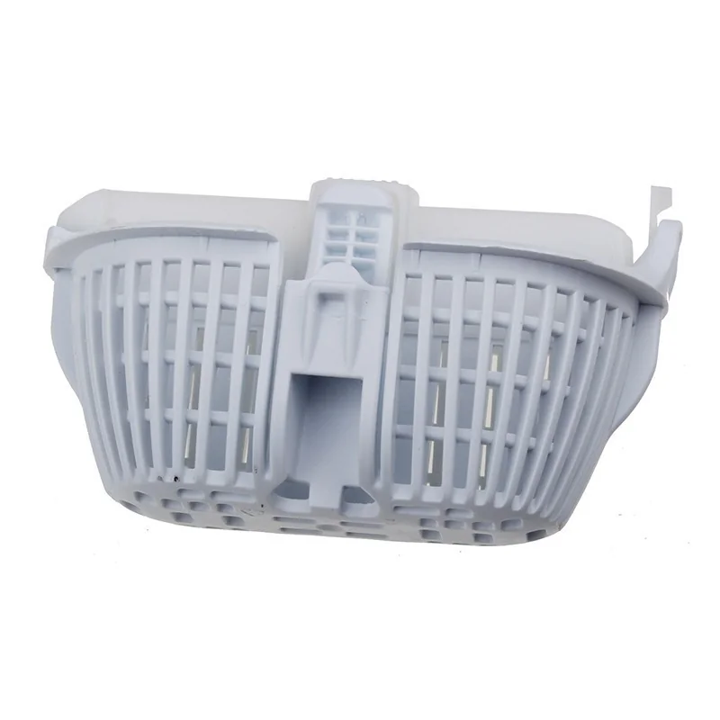 Washing machine drain pump filter