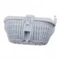 Washing machine drain pump filter