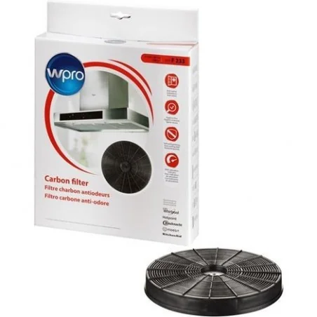Filtro a carboni attivi originale wpro per cappa Whirlpool - Indesit - Faber