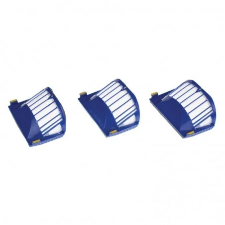 Set of 3 filters for AEROVA iRobot 20938 vacuum cleaner bin, cheap
