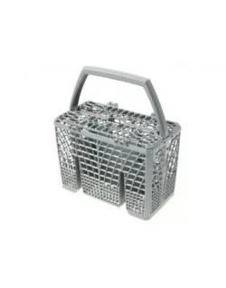 Panier à couverts en plastique gris pour lave-vaisselle SMEG 691411084 (pièce d'origine) 