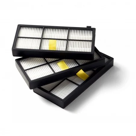 Kit de 3 filtres AeroForce® de rechange pour Roomba® iRobot 4415864 (pièce compatible)