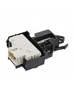 Washing machine door locking device