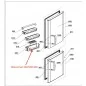 Mensola portabottiglie in plastica per frigorifero Beko 4397291300 (parte originale) Costi di spedizione da € 5,90