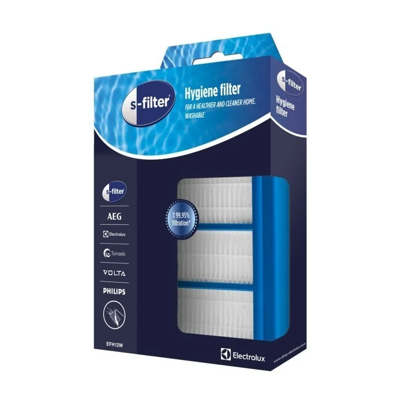 Filtre lavable EFH12W une hygiène pour aspirateur Electrolux 9001951194 (pièce d'origine) Filtre lavable EFH12W une hygiène pour aspirateur Electrolux 9001951194 (pièce d'origine)