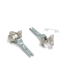 Find the lot of 2 adaptable Bosch Siemens refrigerator hinges