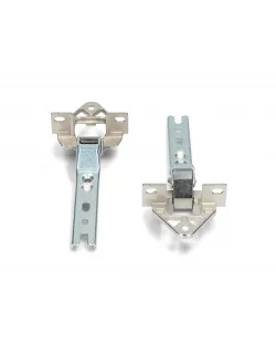 Find the lot of 2 adaptable Bosch Siemens refrigerator hinges