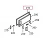 Door seal for freezer 3* LIEBHERR 7109050 (Original part) Free shipping Door seal for freezer 3* LIEBHERR 7109050 (Original part) Free shipping