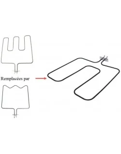 Floor heating element for oven / cooker BEKO 262100047 - 262900061 (original part) Shipping costs from 5.90€