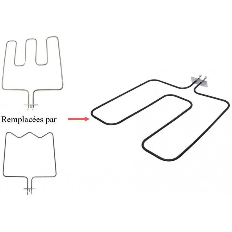 Floor heating element for oven / cooker BEKO 262100047 - 262900061 (original part) Shipping costs from 5.90€