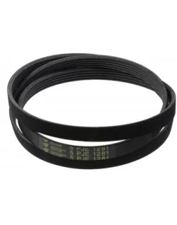 Courroie Poly-v 1281J5 pour tambour de lave-linge AS0033204 (pièce d'origine)