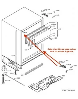 Remplacez vos Charnières de Réfrigérateur AEG Electrolux Pose Flexible