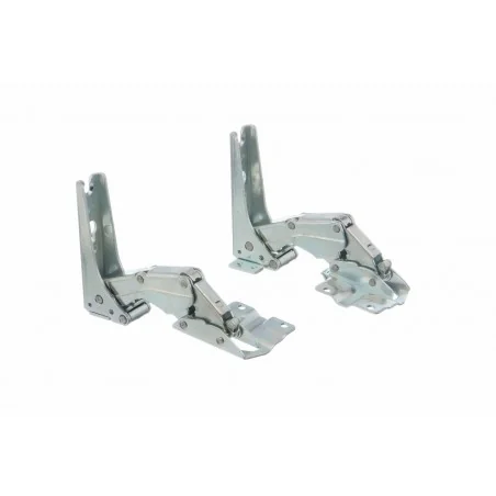 2 charnières pour porte de réfrigérateur encastrable Bosch - Siemens 00492680 (Pièce d'origine)