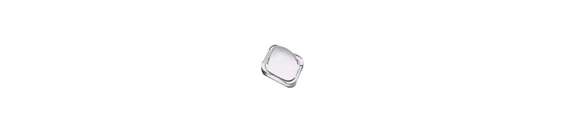 Lamp glass for ovens and stoves